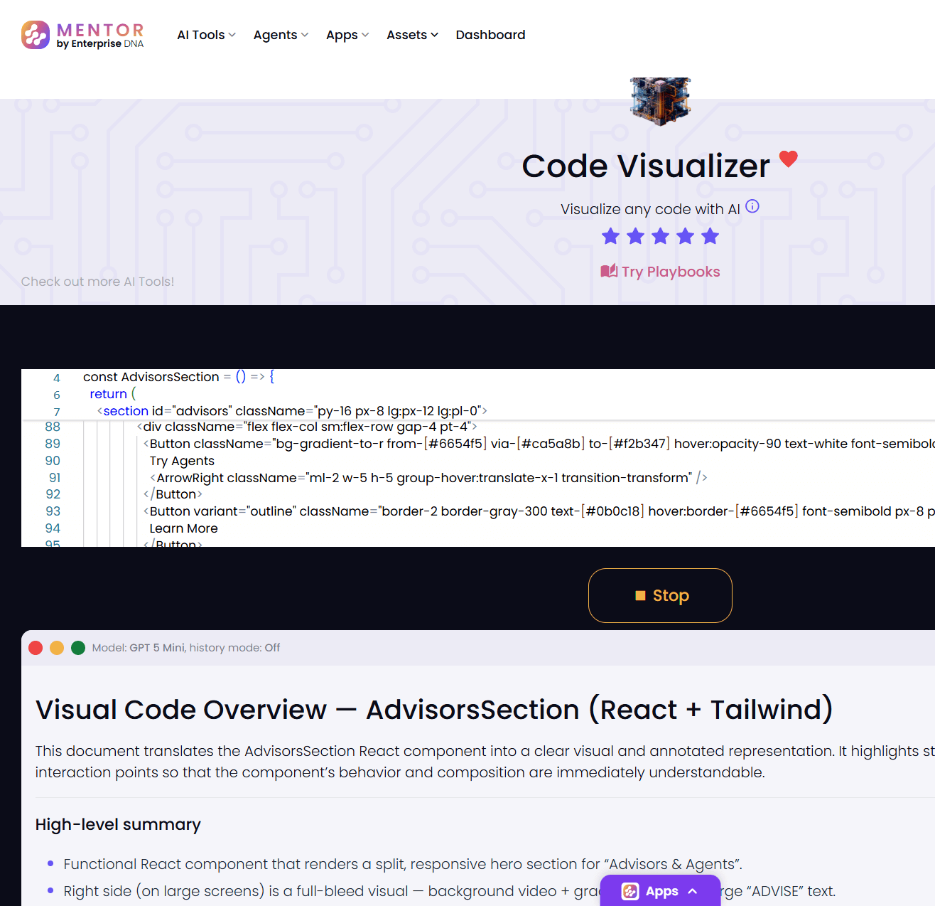 Visualize Background